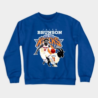 Jalen Brunson -GOAT Crewneck Sweatshirt